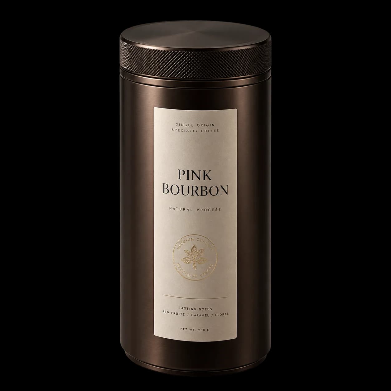 Artisanal Nitrogen-Flushed Coffee Canister