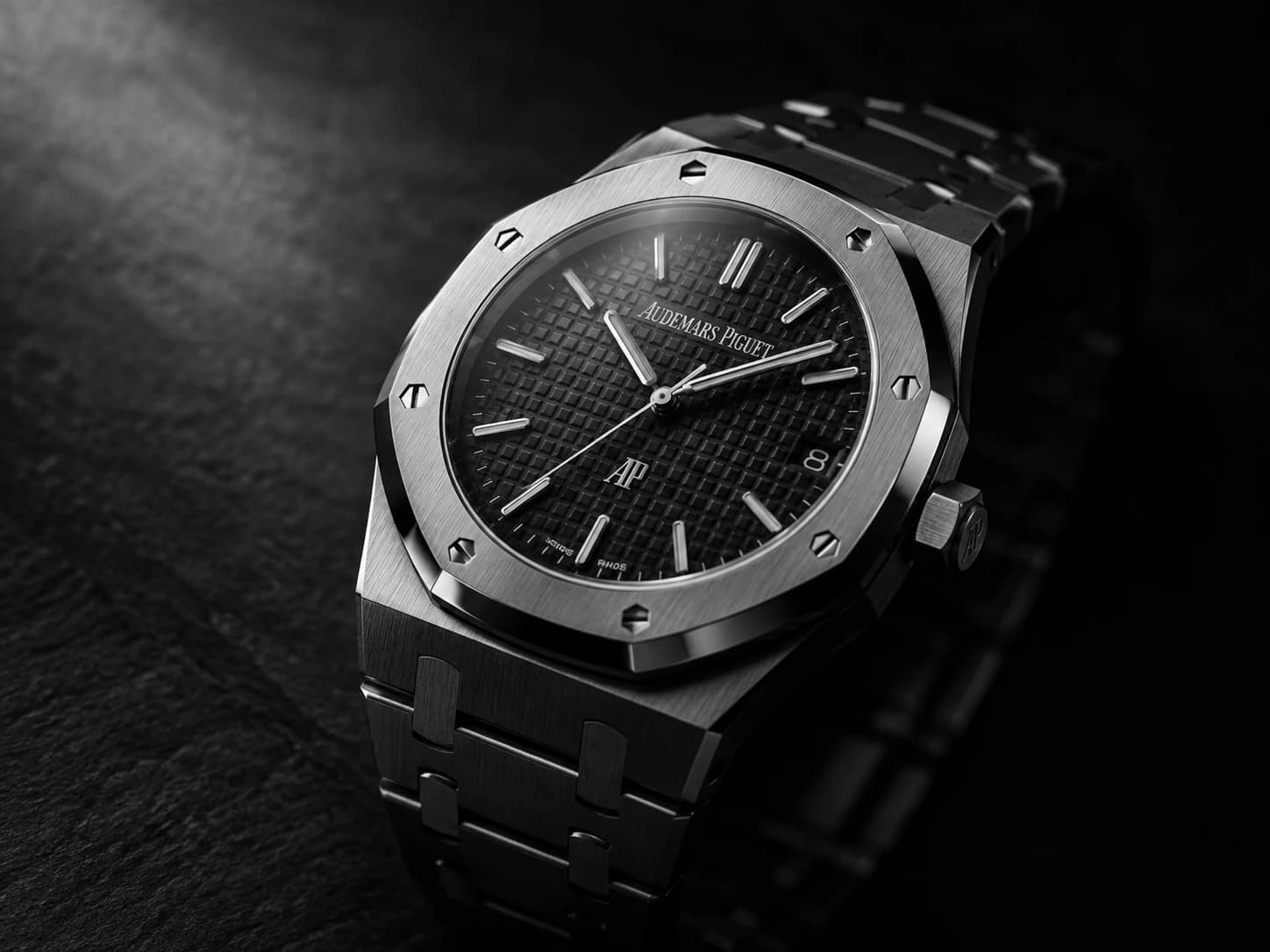 Vallée & Söhne Octagonal Watch under dramatic key light